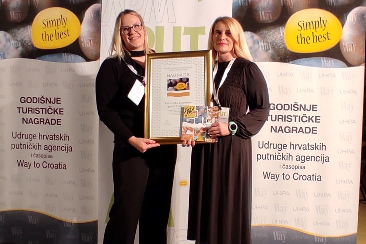 Nagradu je preuzela direktorica Morena Smoljan Makragić